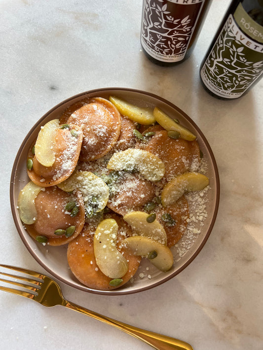 Butternut Squash and Apple Ravioli