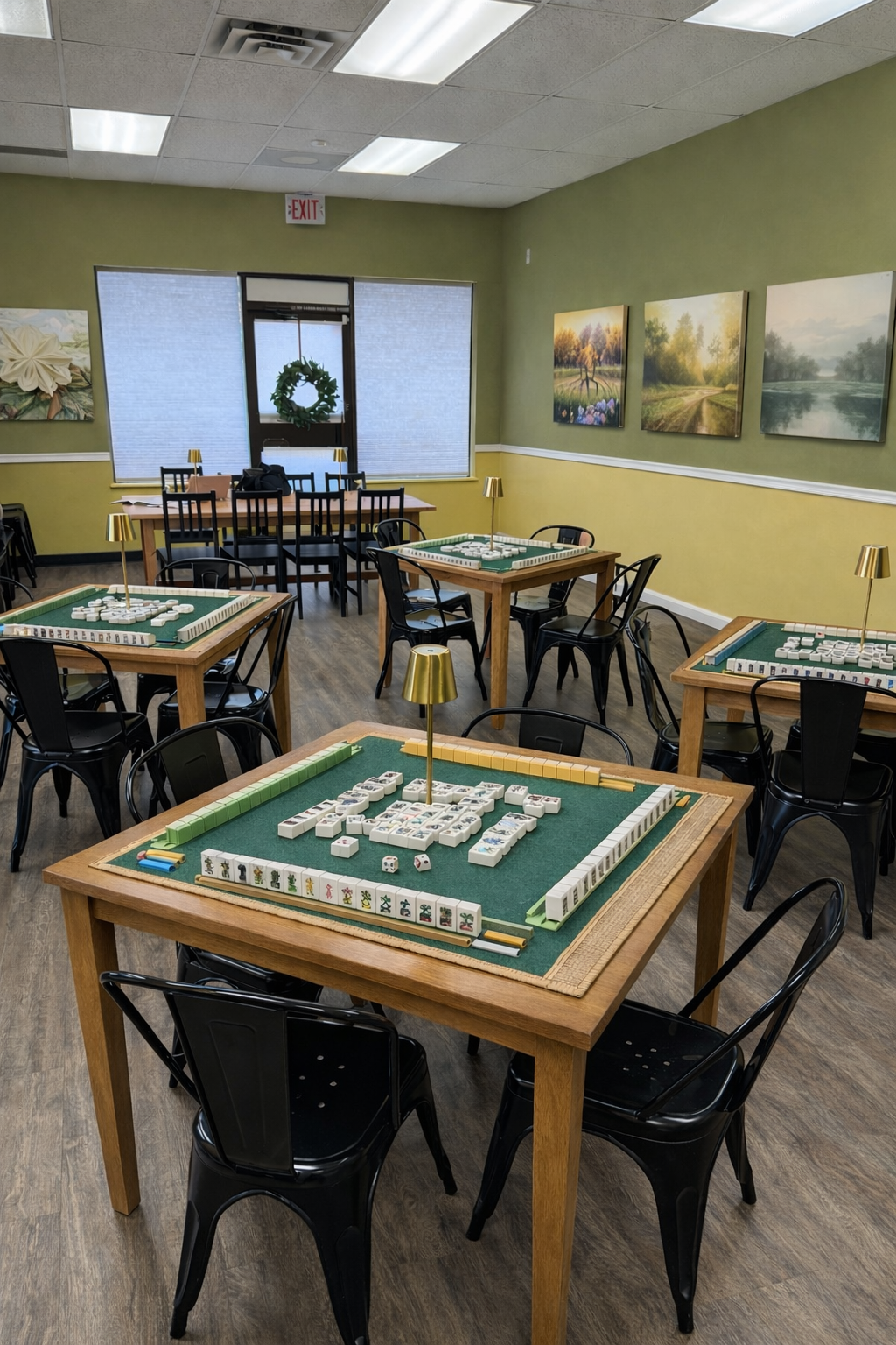 Open Play Mahjong at Olive Tree