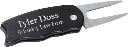Black Divot Repair Tool
