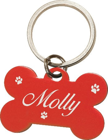 Red Dog Keychain