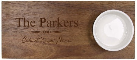 Serving Board & Bowl Set