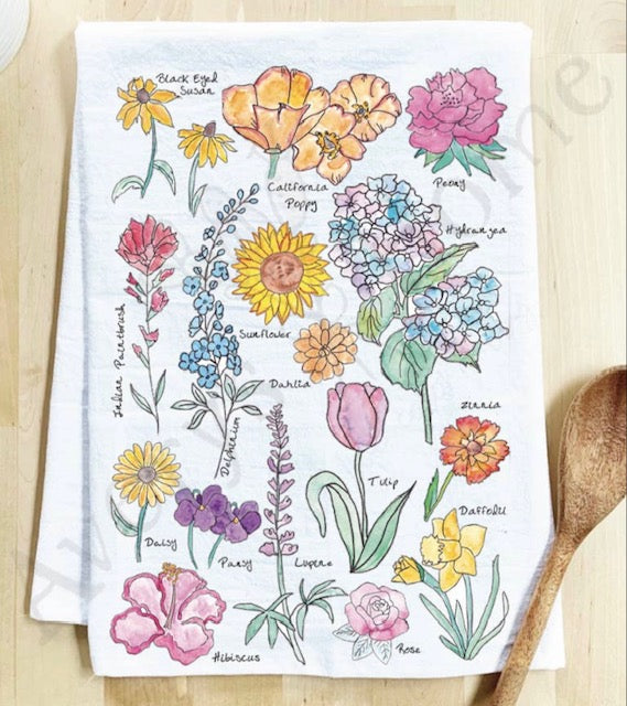 Original Art Tea Towels