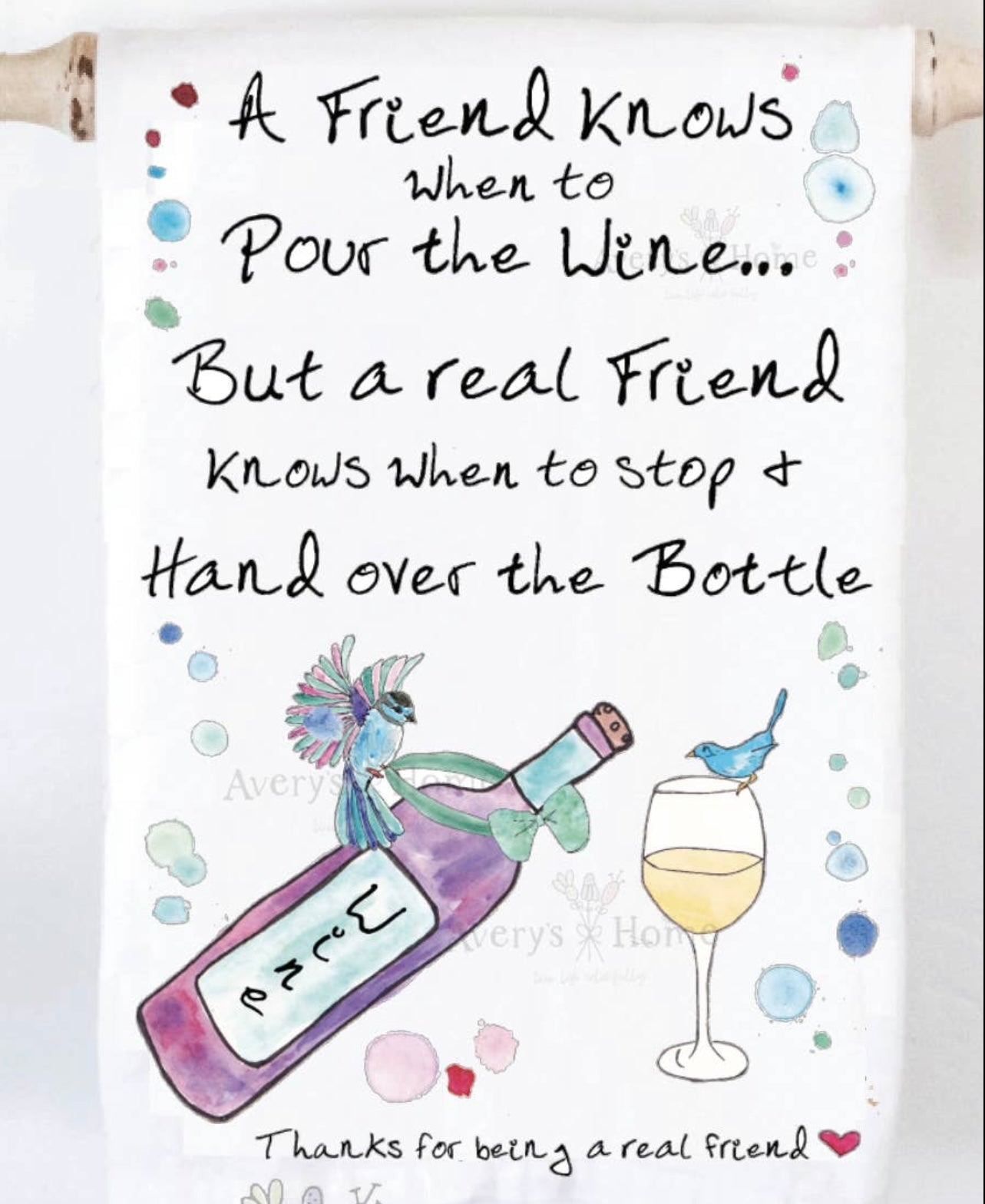 Original Art Tea Towels
