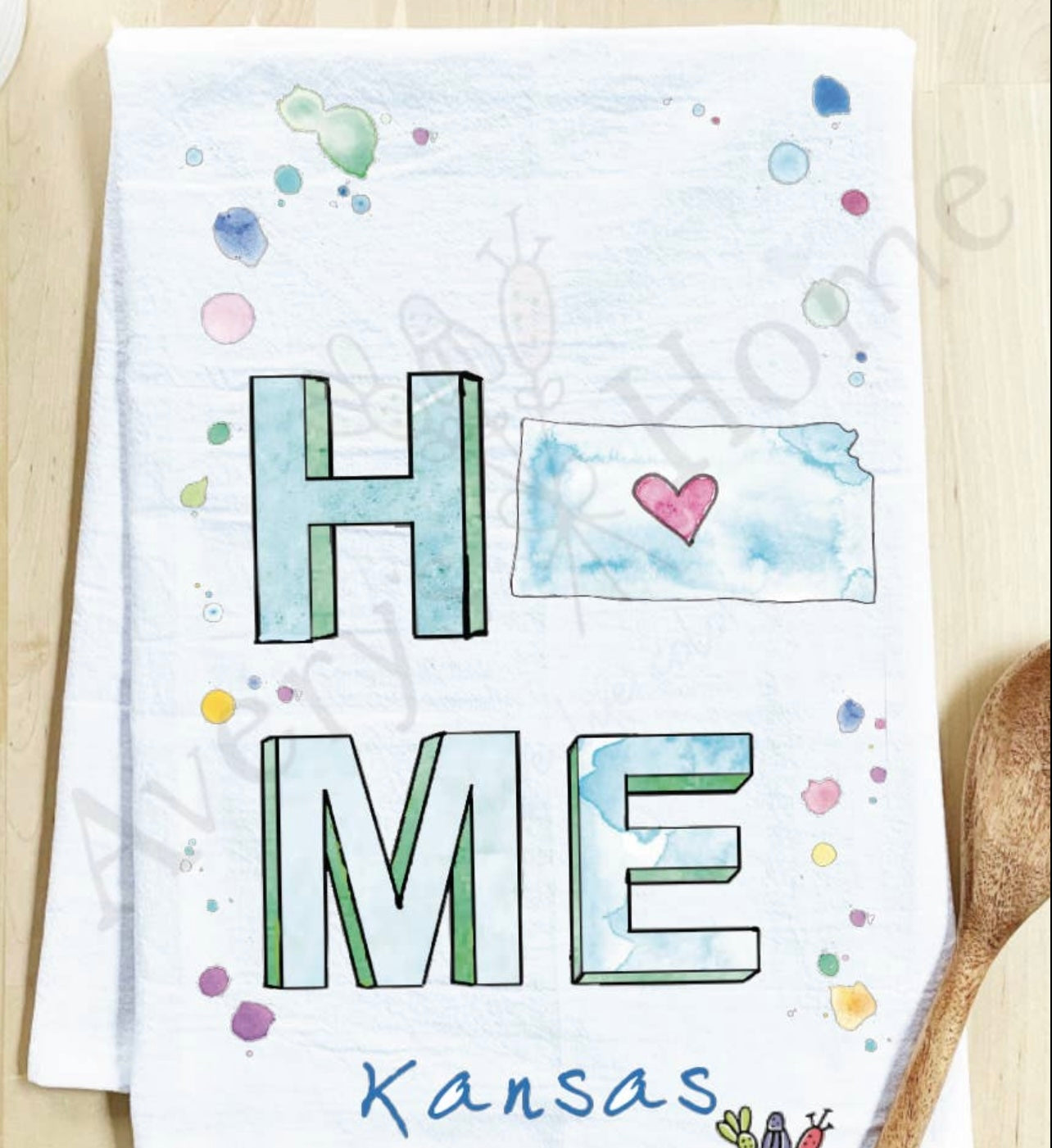 Original Art Tea Towels