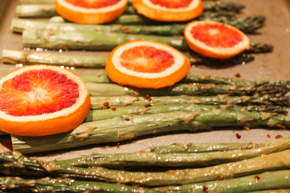 Easy Blood Orange Asparagus Recipe