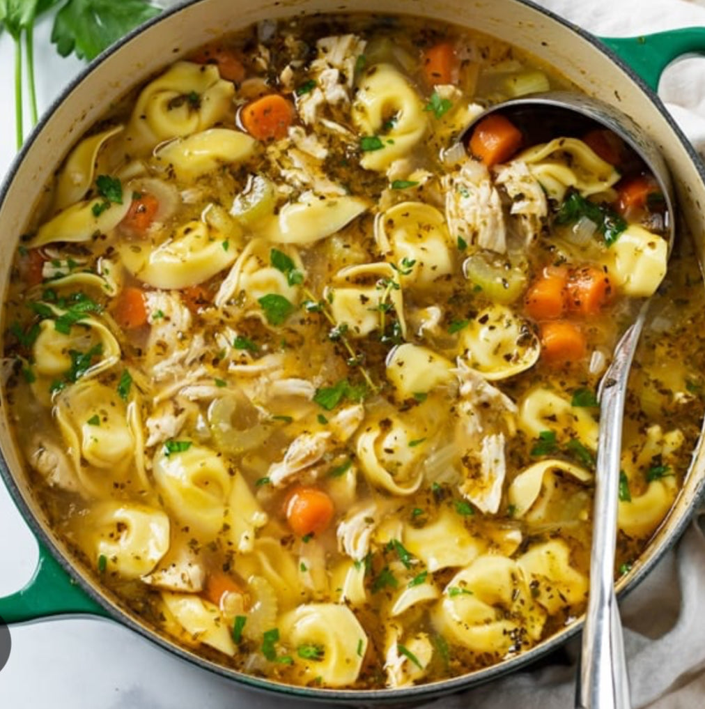 Chicken Tortellini Soup Meal for Two
