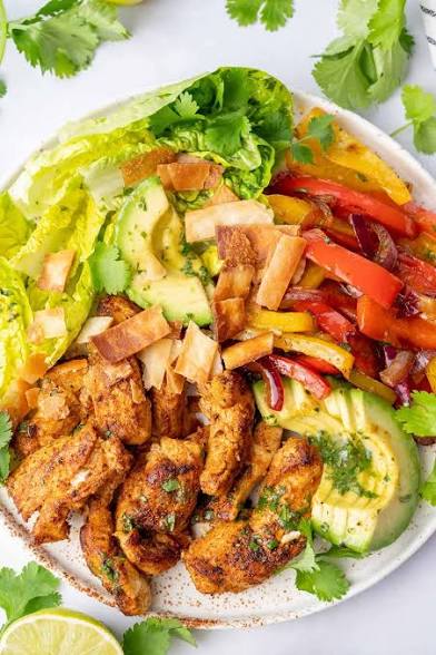 Chicken Fajita Salad