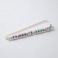 White Acrylic Rack & Pusher Set