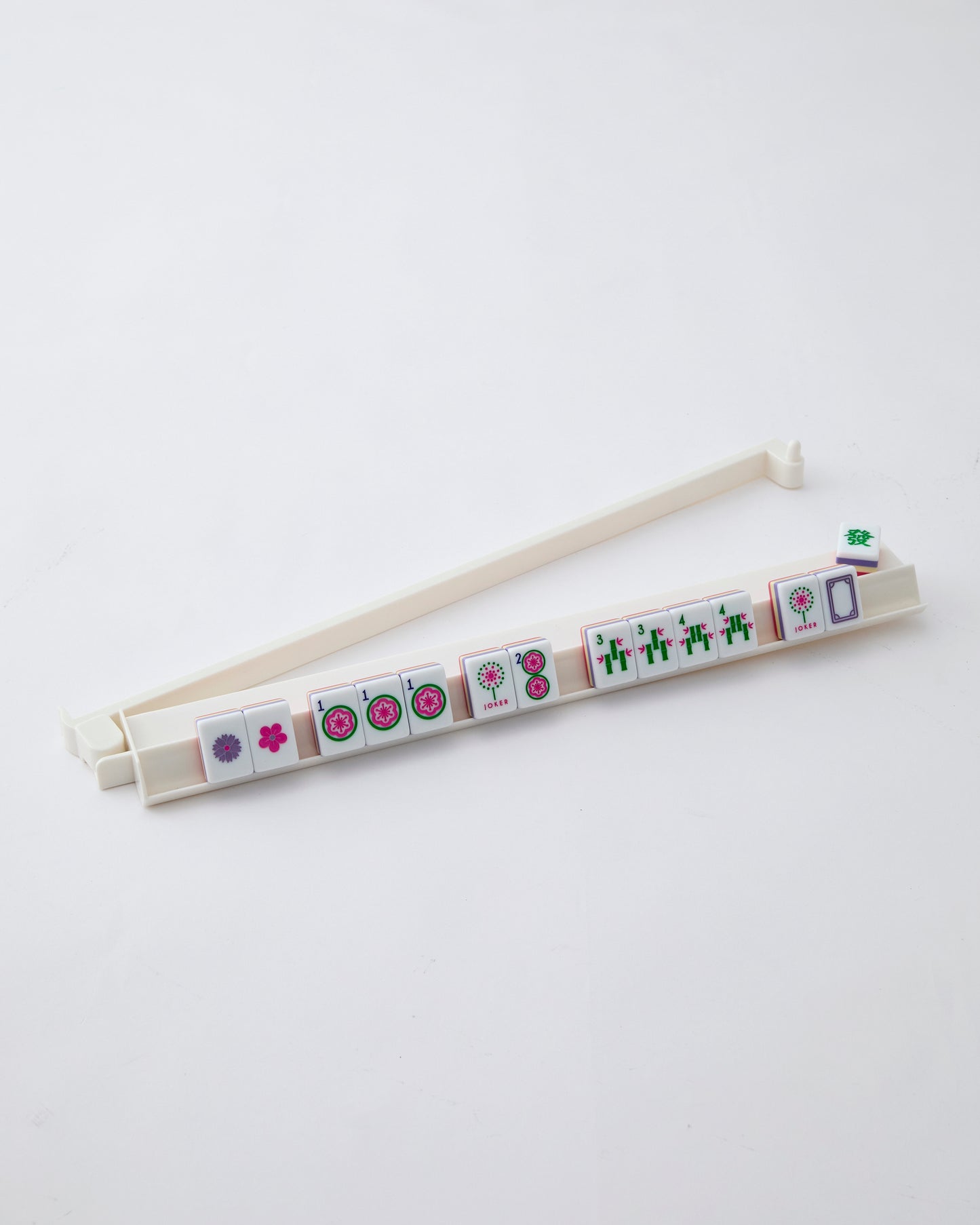 White Acrylic Rack & Pusher Set
