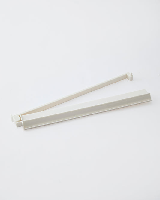 White Acrylic Rack & Pusher Set