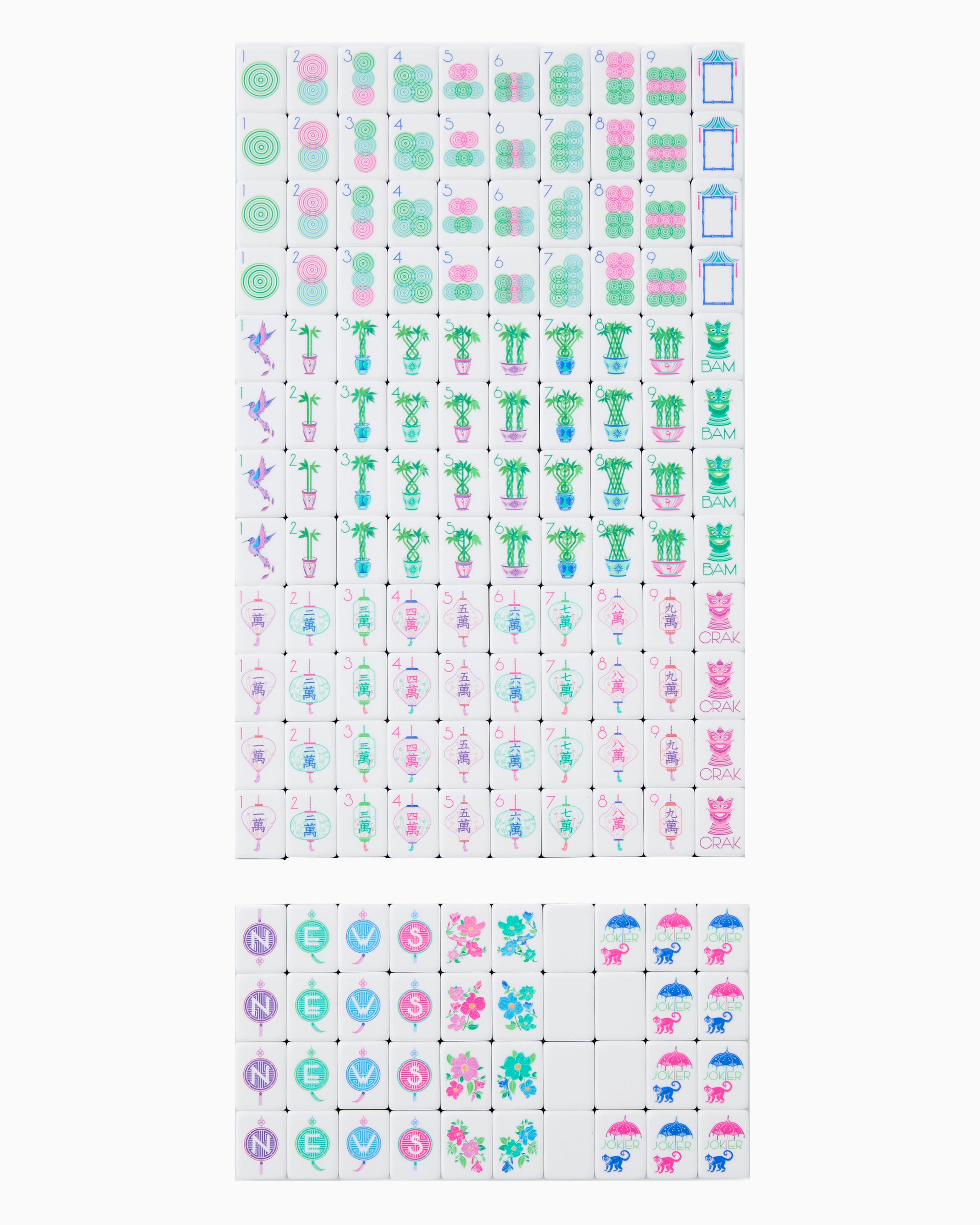 Jasmine Mahjong Tiles – Olive Tree KC