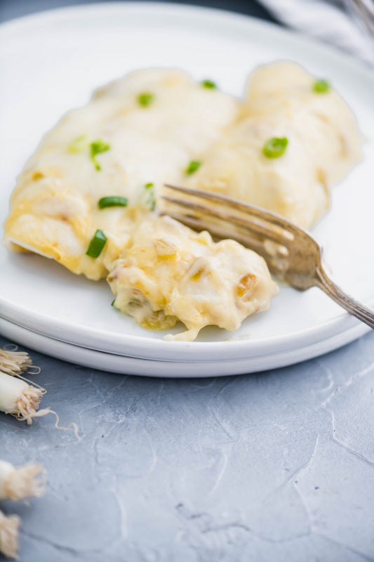 Cream Cheese Chicken Enchiladas Meal for May 14th Pickup